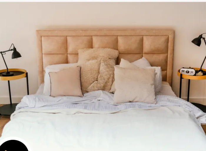 Home linen on a bed